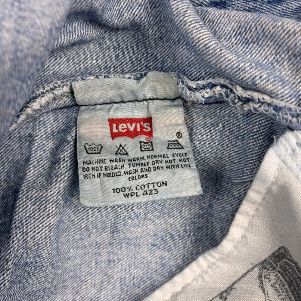 Levis 501 Mens 38x30 Medium Wash Faded Y2K distressed Loose fit CB4-29